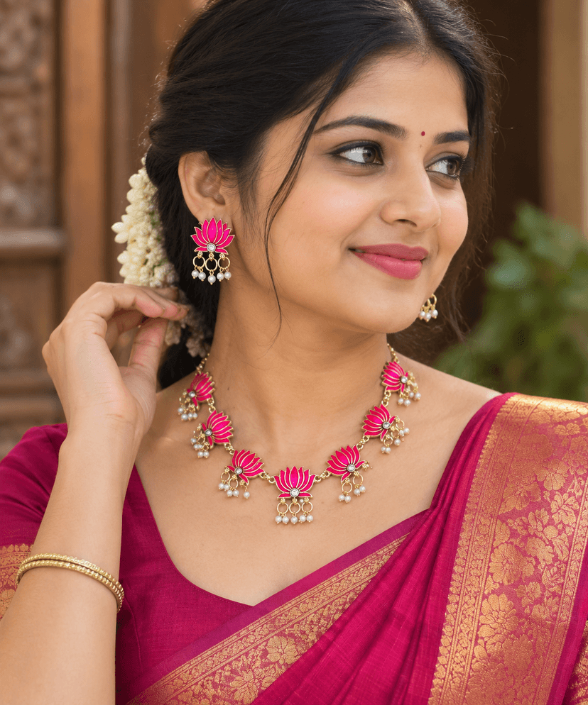 Premium Lotus necklace - Image 2